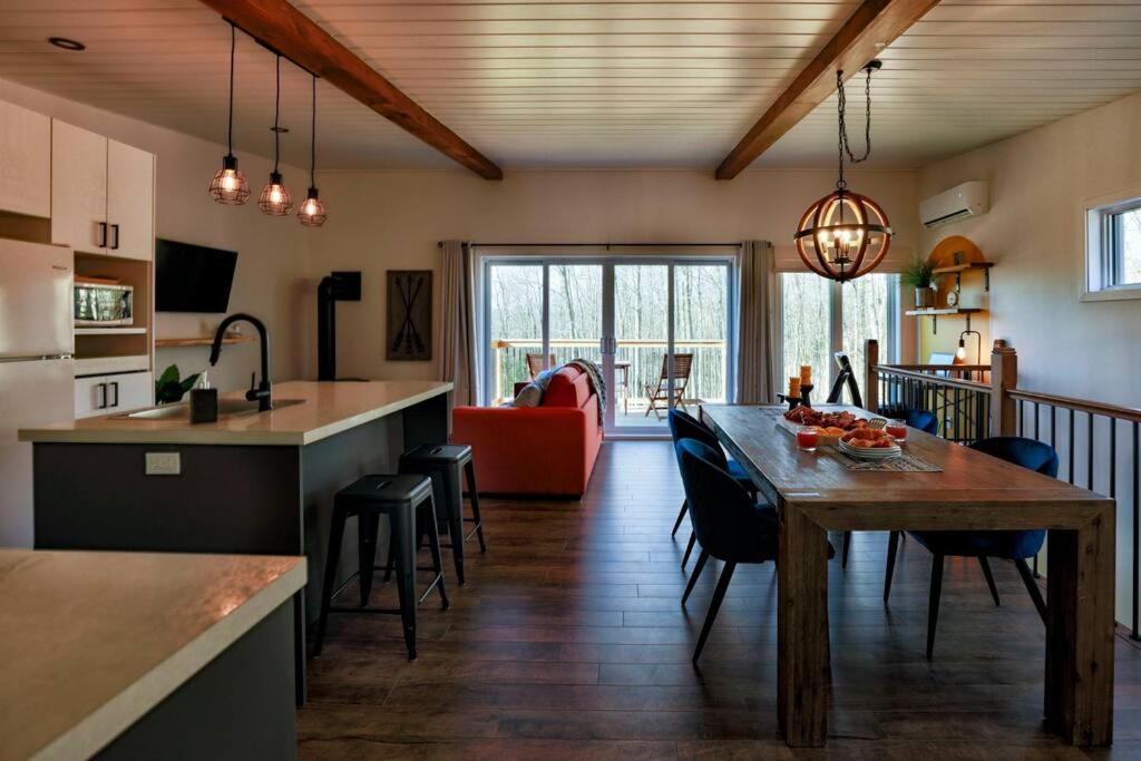אורפורד Chalet Woodpecker Lodge - Chaleureux Avec Foyer. מראה חיצוני תמונה